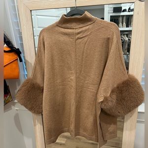 Saks fur sweater